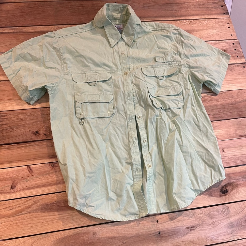Men's World Wide Sportsman Fishing Shirt XL